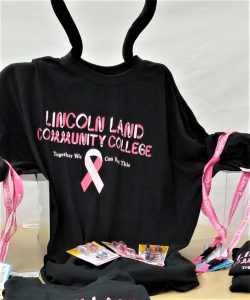 LLCC breast cancer awareness T-shirt