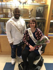 2018 LLCC Homecoming king and queen (Nate Mayfield and Ocean Boggs)