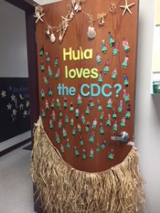LLCC Child Development Center door
