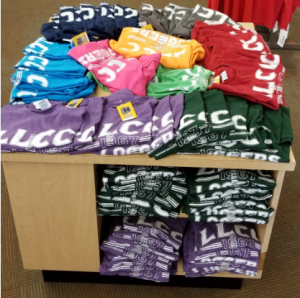 New T-shirts available in the LLCC Bookstore!