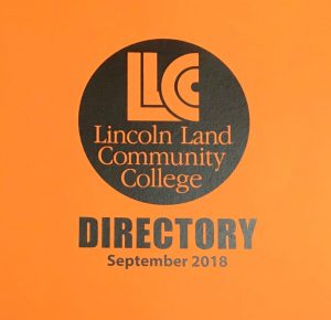 Lincoln Land Community College Directory September 2018