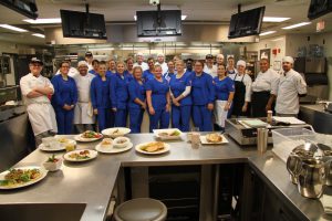 Culinary and nursing students