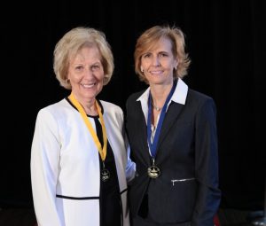 Linda Brown and Dr. Carmen Allen