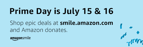 Prime Day is July 15 & 16. Shop epic deals at smile.amazon.com and Amazon donates. AmazonSmile