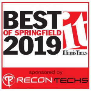 Best of Springfield 2019. Illinois Times. Sponsored by ReconTechs
