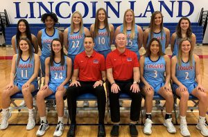 LLCC women's spring 2021 basketball team