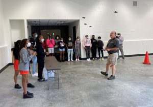 Springfield Urban League youth learning about flying drones