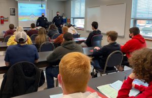 Students in session on criminal justice