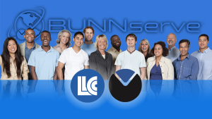 BUNNserve. LLCC and BUNN logos.