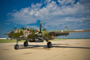 side view of B-25