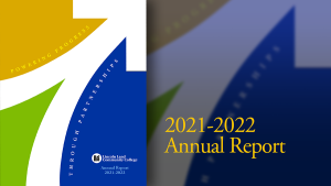 "Powering Progress Through Partnerships." 2021-2022 Annual Report. Lincoln Land Community College