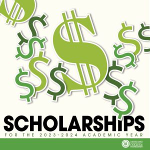 Dollar signs. Scholarships for the 2023-2024 academic year. Lincoln Land Community College Foundation