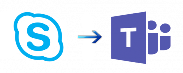 Skype for Business to Microsoft Teams Logo