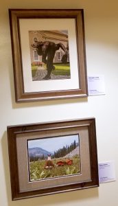 Two frame photo entries at the previous On My Own Time display