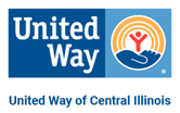 United Way logo. United Way of Central Illinois.