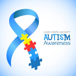 Love, Hope, Accept. April is Autism Awareness Month.