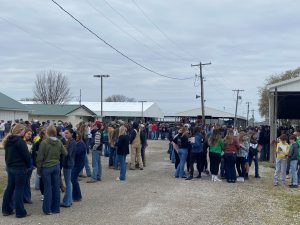 More than700 students participated in the LLCC Livestock Judging Competition.