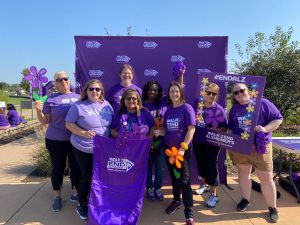 LLCC team at the 2023 Alzheimer's Walk.