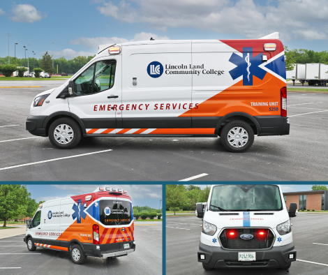 LLCC new training ambulance