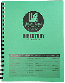 2024 Phone Directory, green cover.